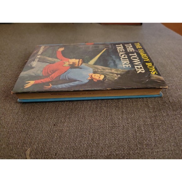1959 The Tower Treasure by Franklin W. Dixon: The Hardy Boys - Picture 5 of 12
